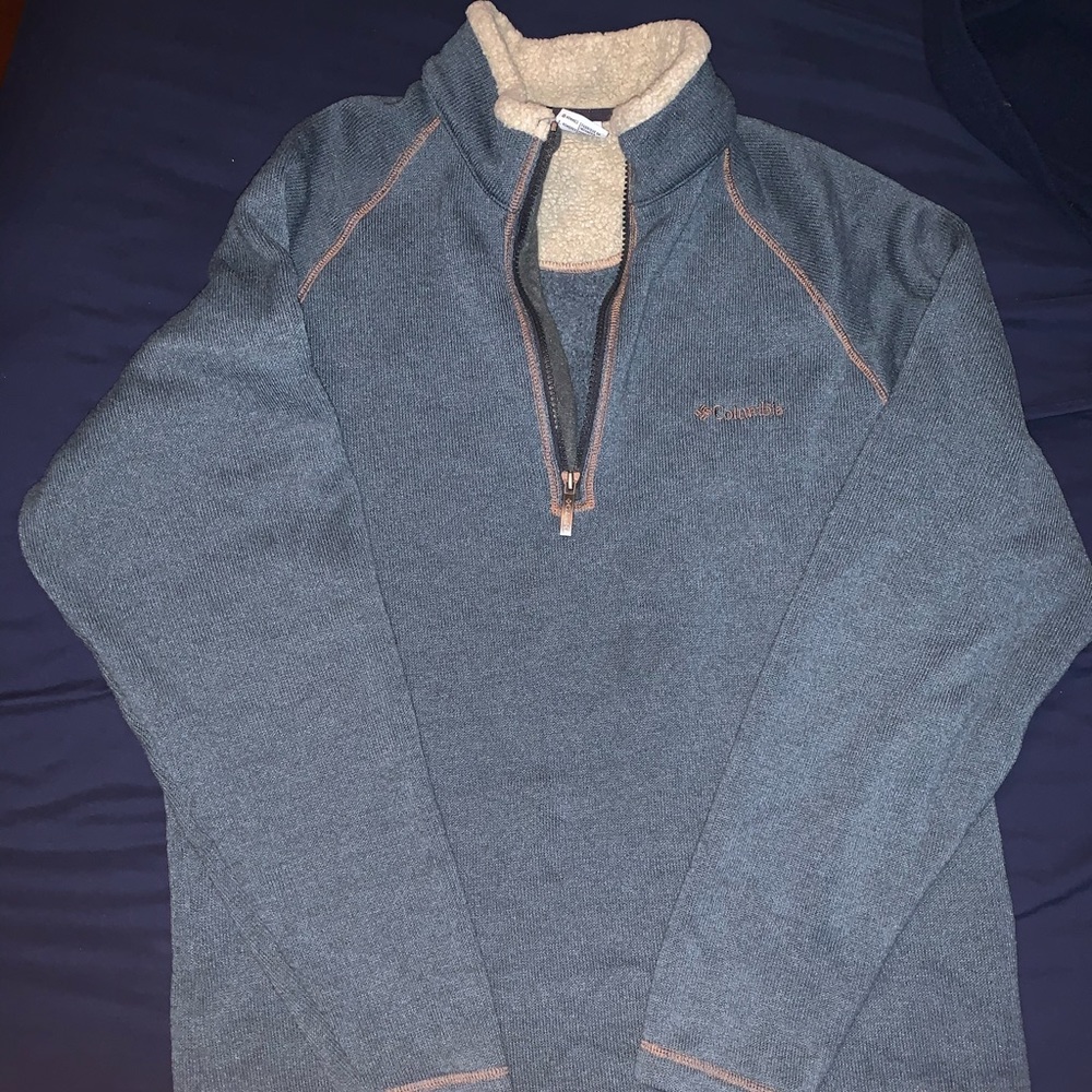 Columbia Fleece lined quarter zip